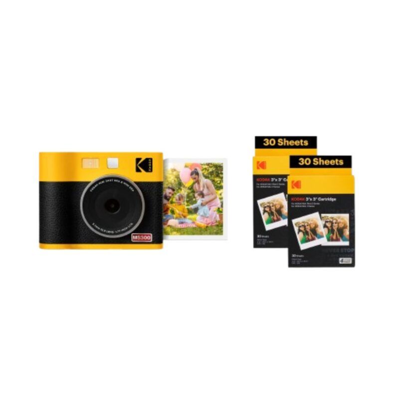 Kodak MS300 Mini Shot 3 Era Camera + Printer Bundle