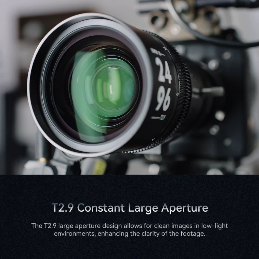 7artisans 24-96mm T2.9 Cine Lens