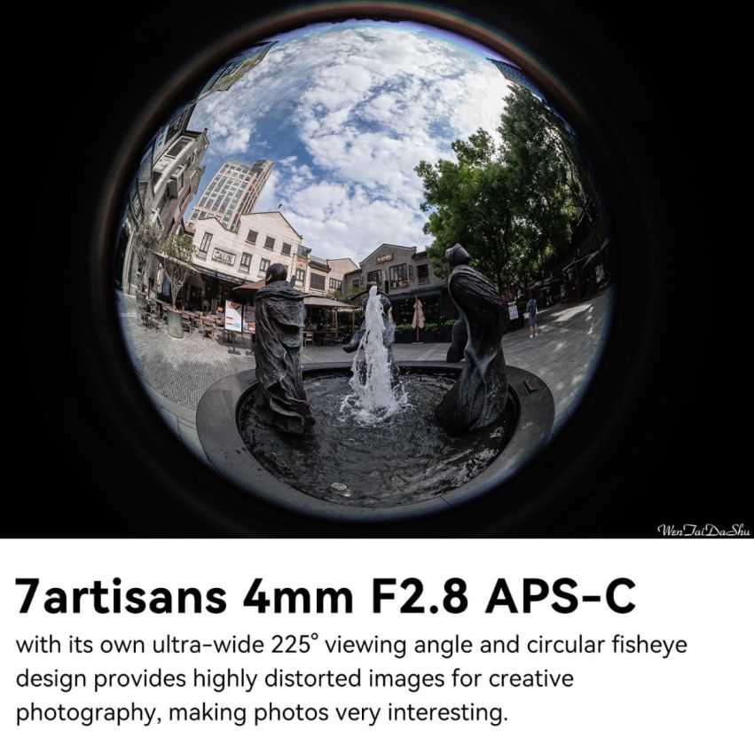 7artisans 4mm F/2.8 Lens