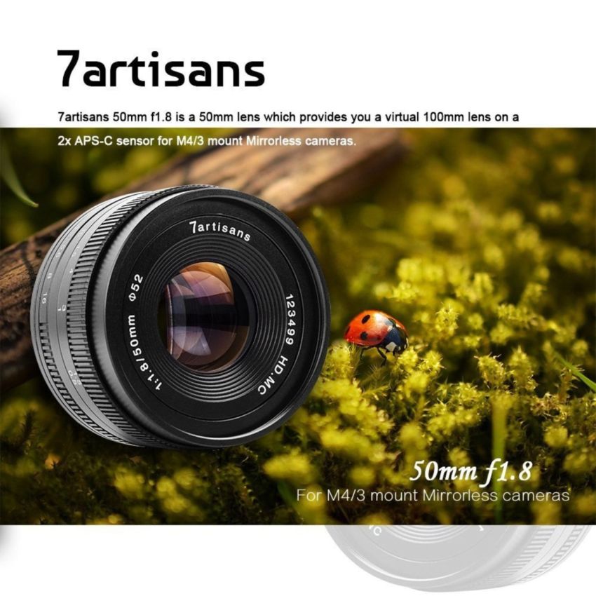 7artisans 50mm F/1.8 Lens