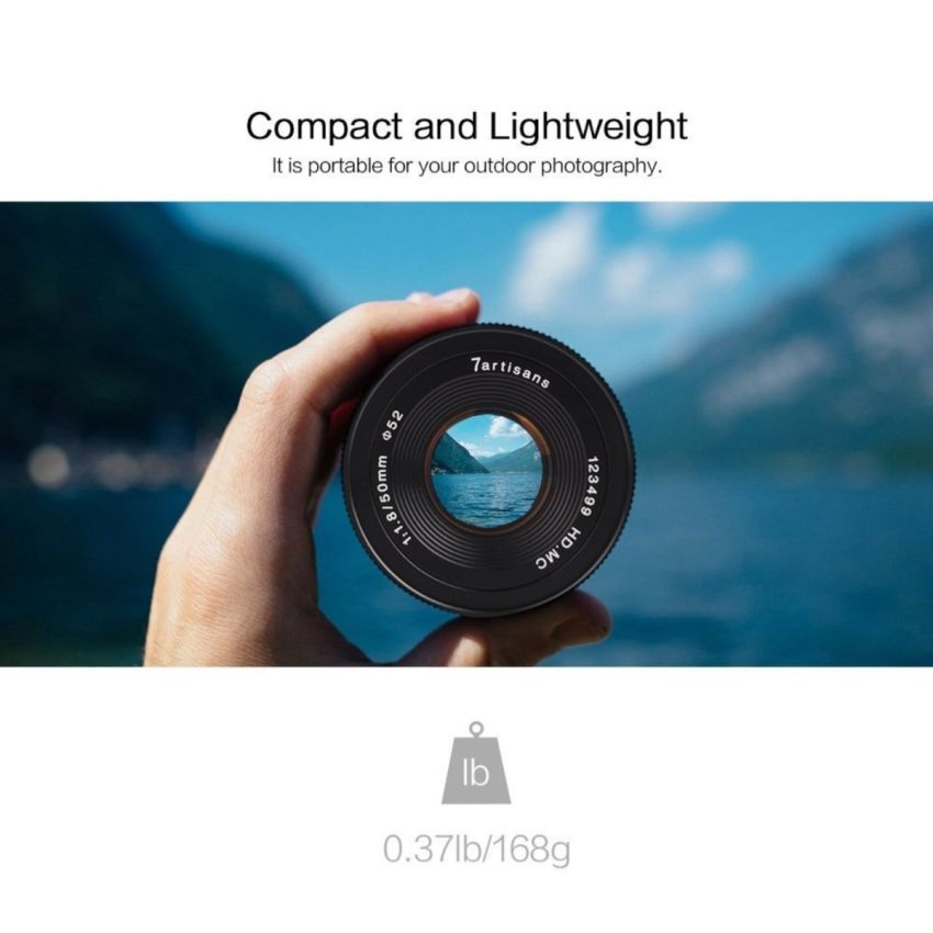 7artisans 50mm F/1.8 Lens