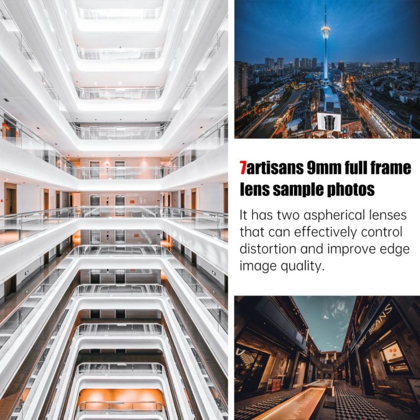 7artisans 9mm F/5.6 Lens