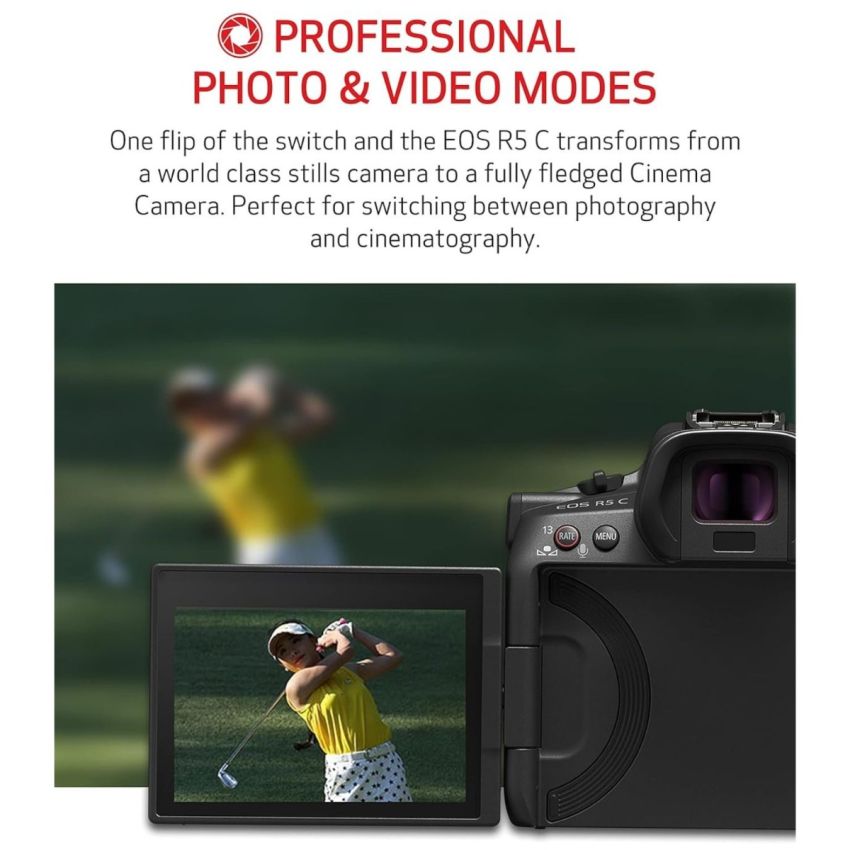 Canon EOS R5C Mirrorless Camera