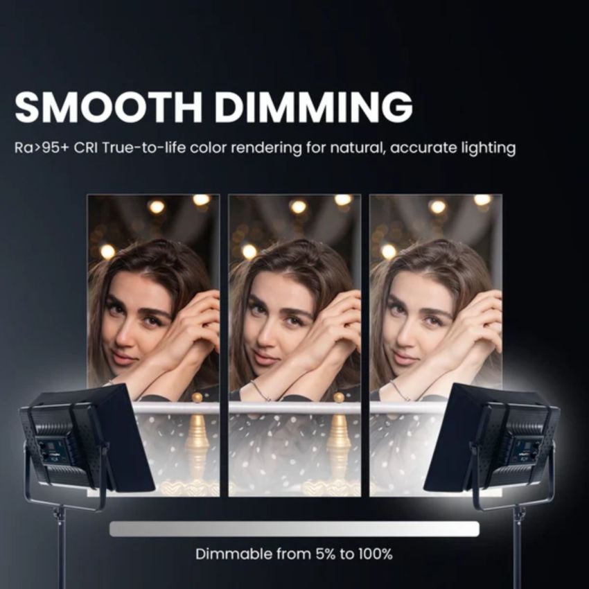 DigiTek LED-D1500 Flat Panel LED Video Light