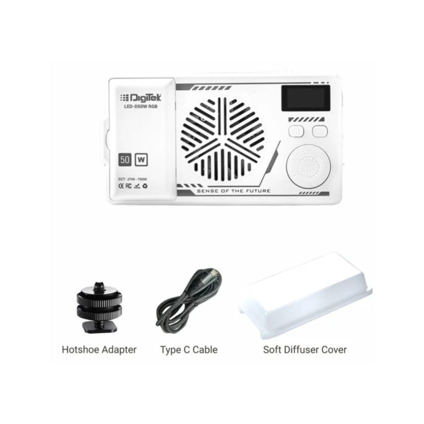 DigiTek LED-D50W RGB 50W Portable LED Video Light