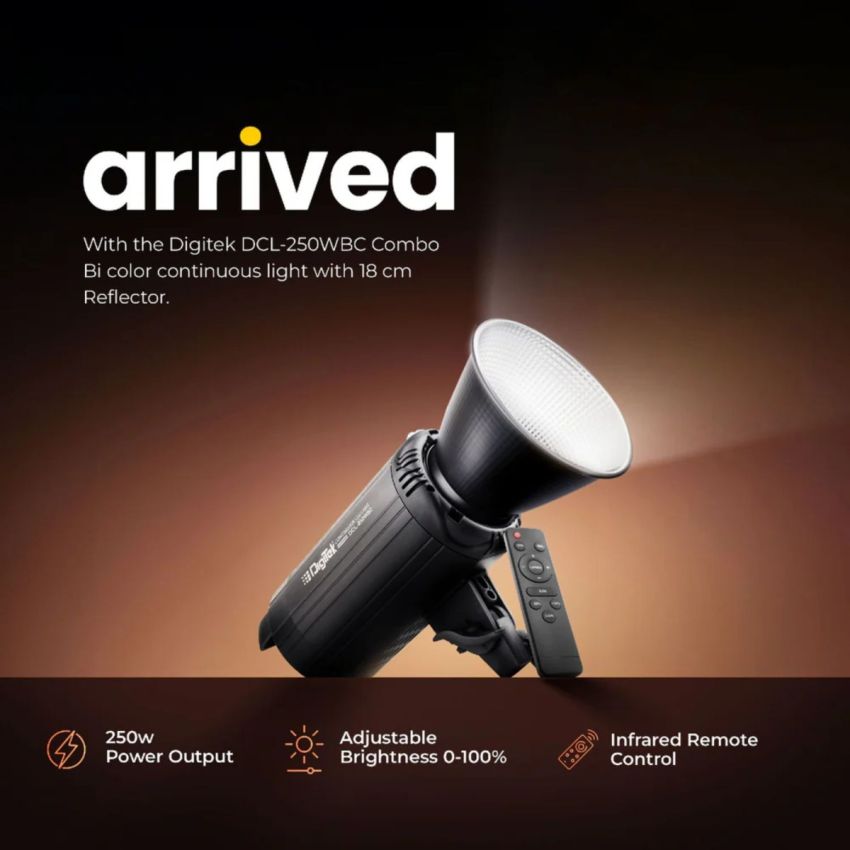 DigiTek Lite DCL-250 WBC Bi Color Continuous LED Light