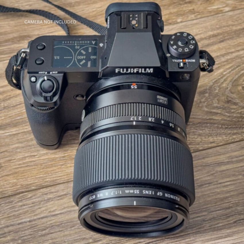 Fujifilm GF 55mm f/1.7R WR Lens