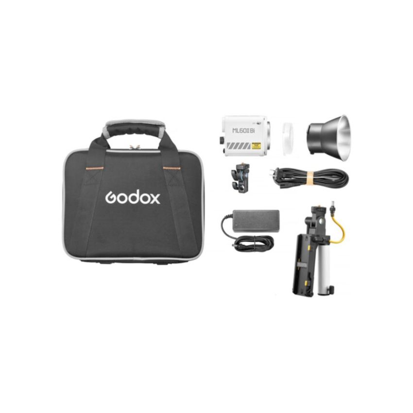 Godox ML-60 II Bi-Color Light + AK-B01 Handgrip Kit