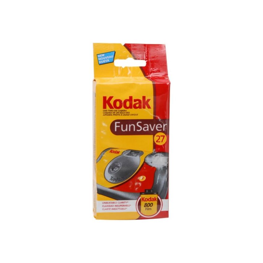 Kodak FunSaver 35mm One-Time-Use Disposable Camera (ISO-800)