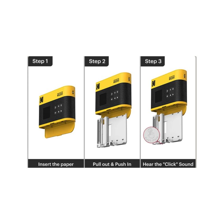 Kodak MS200 Mini Shot 2 Era Camera + Printer Bundle