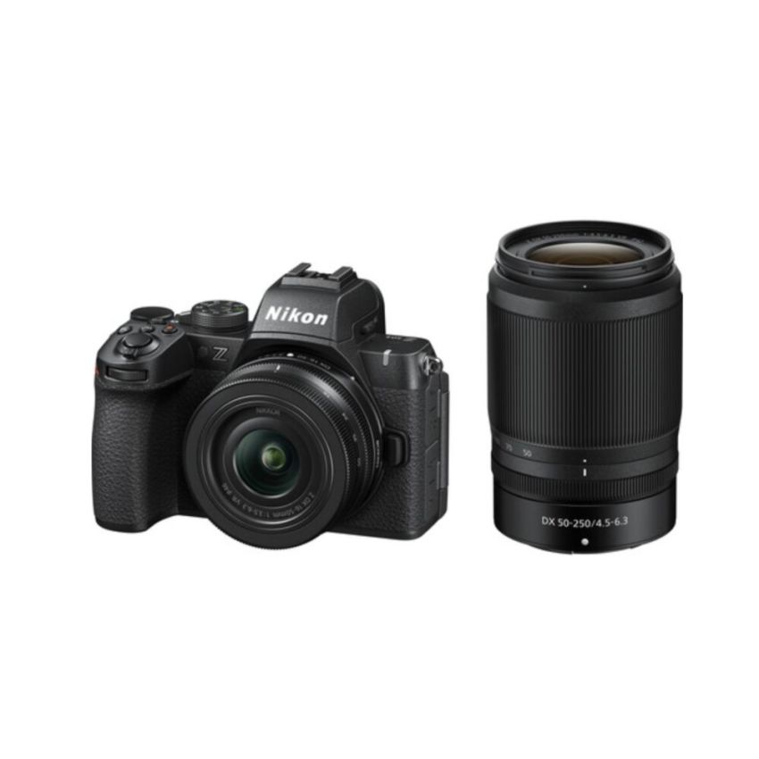 Nikon Z50 II with 16-50mm & 50-250mm Lens Mirrorless Camera