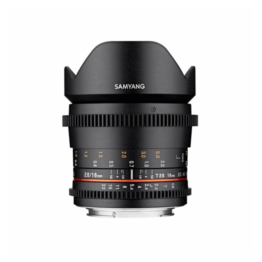 Samyang MF 16mm T2.6 VDSLR ED AS UMC Lens