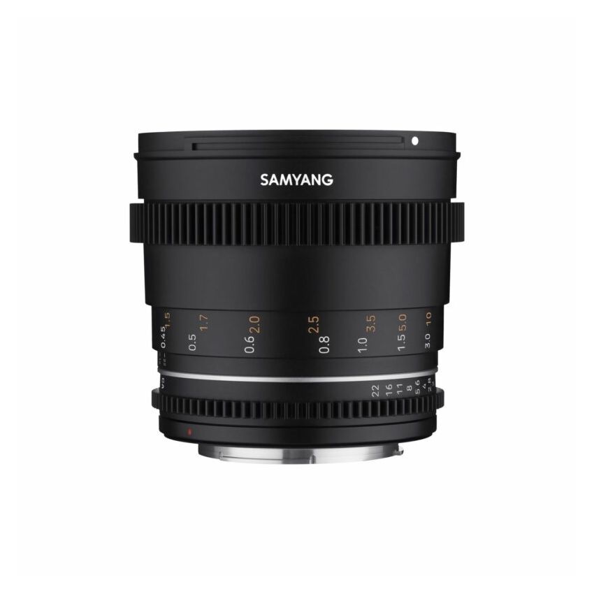 Samyang MF 50mm T1.5 VDSLR MK2 Lens