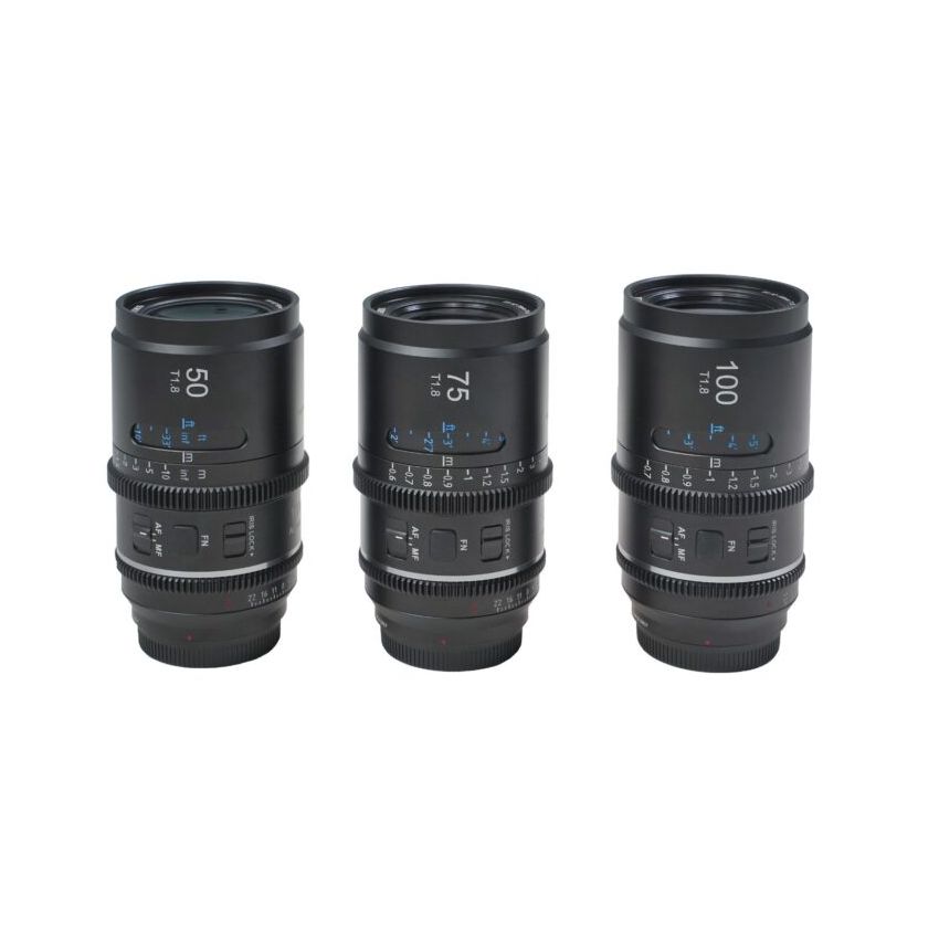 Sirui Astra AF T1.8 1.33x Full-Frame Anamorphic Lens Kit