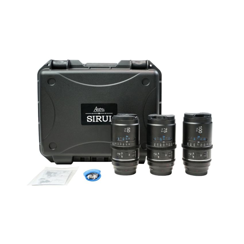 Sirui Astra AF T1.8 1.33x Full-Frame Anamorphic Lens Kit
