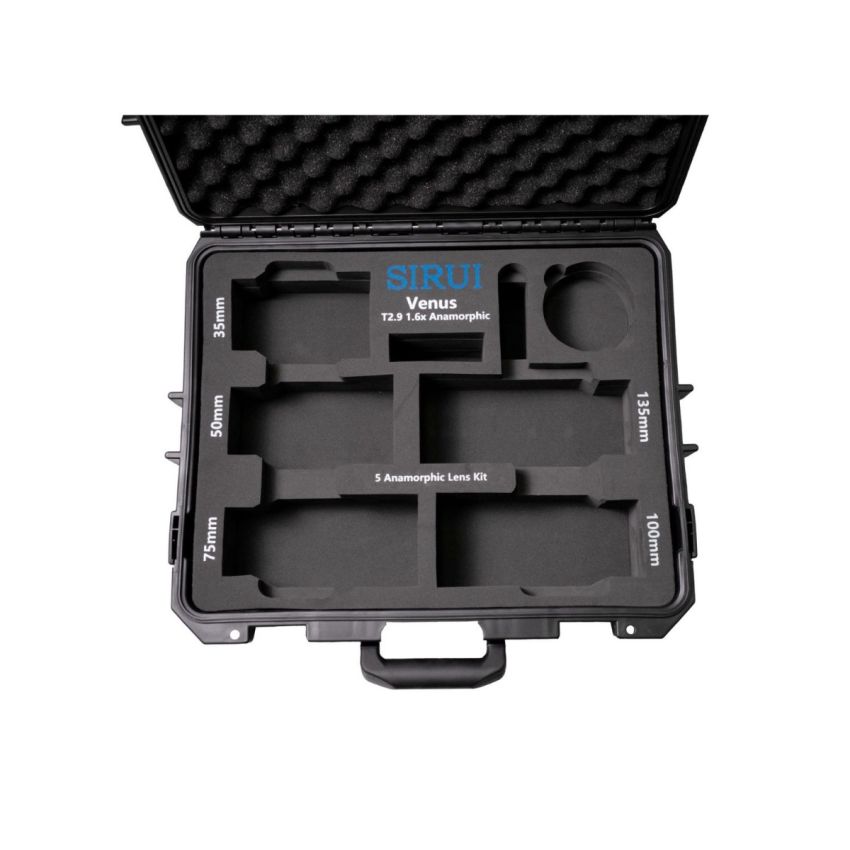 Sirui Venus T2.9 Anamorphic 5 Lens Kit with 1.25x Adapter