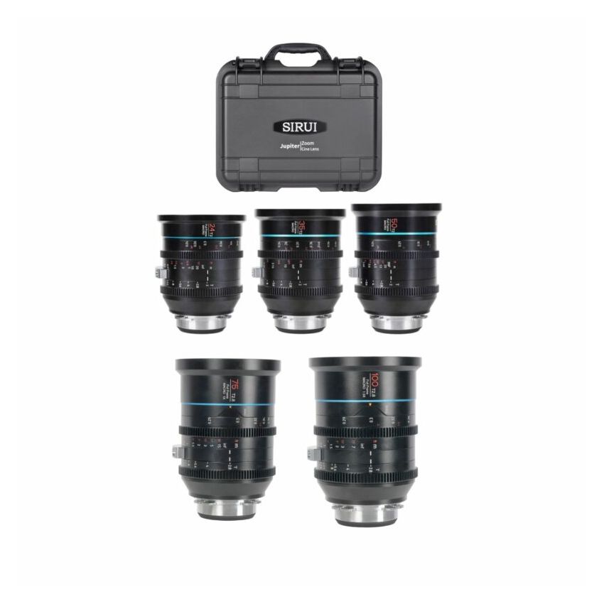 Sirui Jupiter Full-Frame Macro Cine 5 Lens Kit