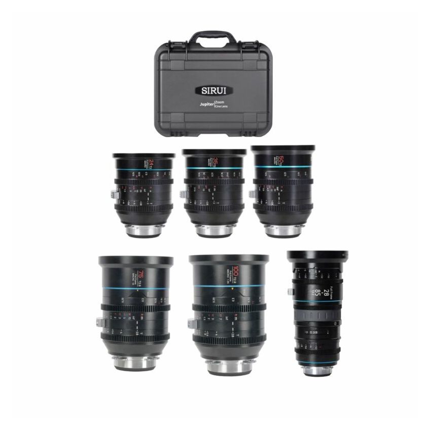 Sirui Jupiter Full-Frame Macro Cine 6 Lens Kit