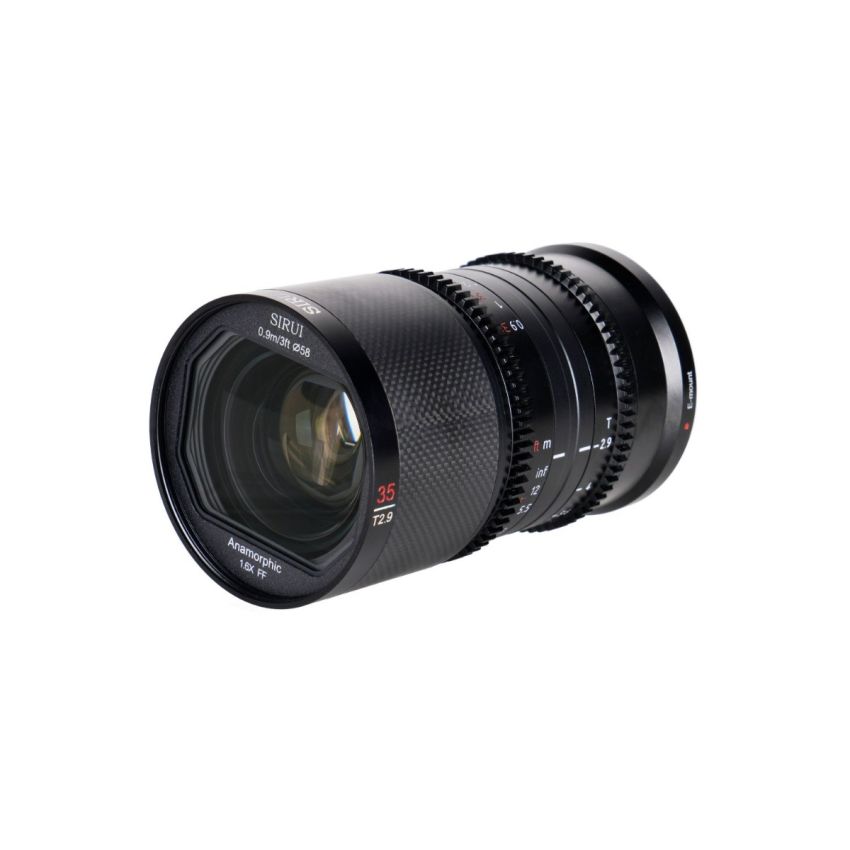 Sirui Saturn 35mm T2.9 1.6x Carbon Fiber Full-Frame Anamorphic Lens