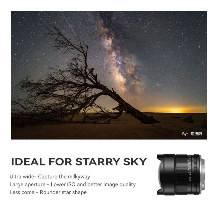 TTartisan 10mm F/2 Lens