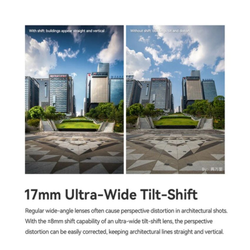 TTArtisan 17mm F/4 Tilt-Shift Lens