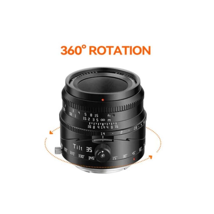 TTArtisan 35mm F/1.4 Tilt Lens