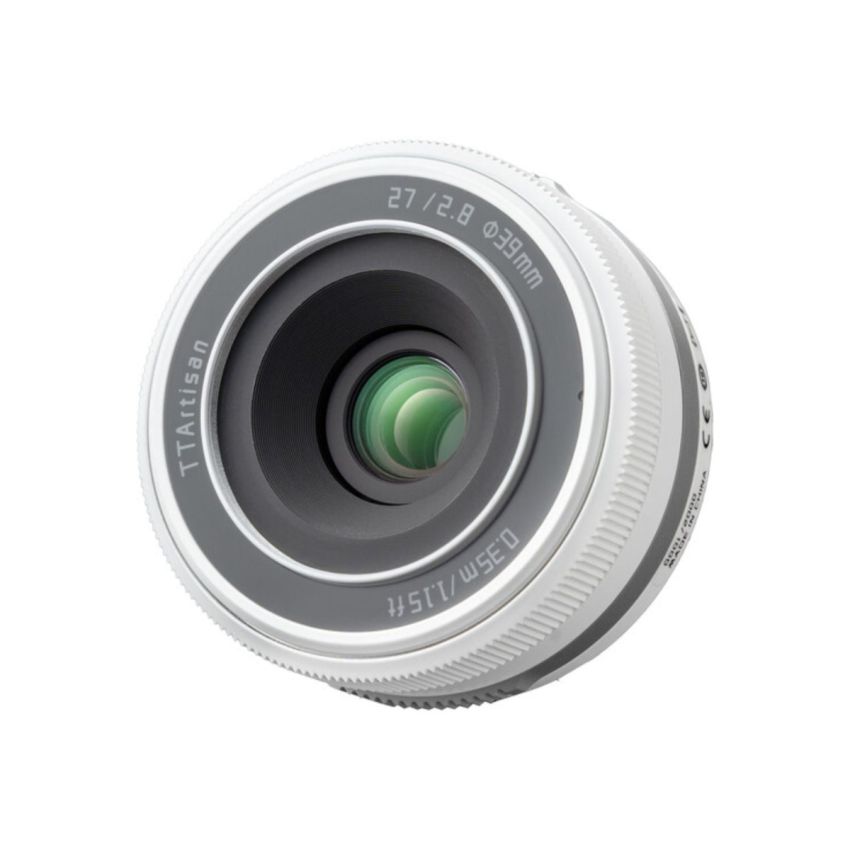 TTArtisan AF 27mm F/2.8 Lens – Fujifilm X (Polar White)