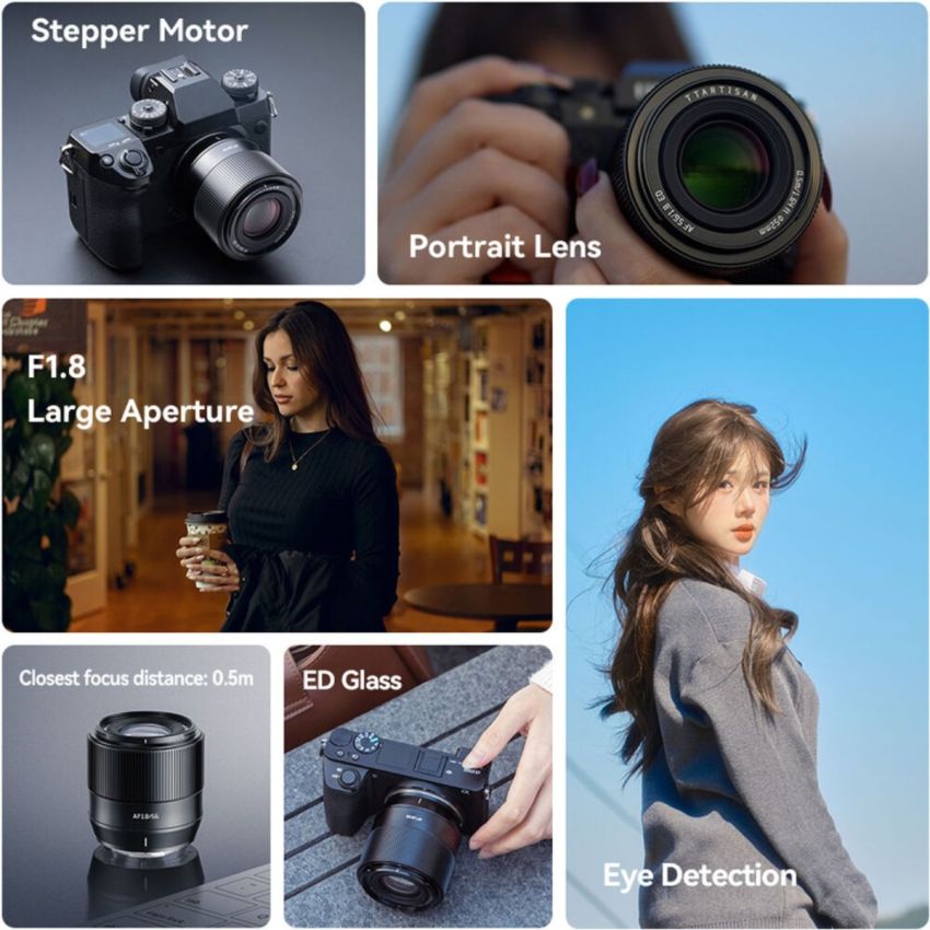 TTArtisan AF 56mm f/1.8 Lens