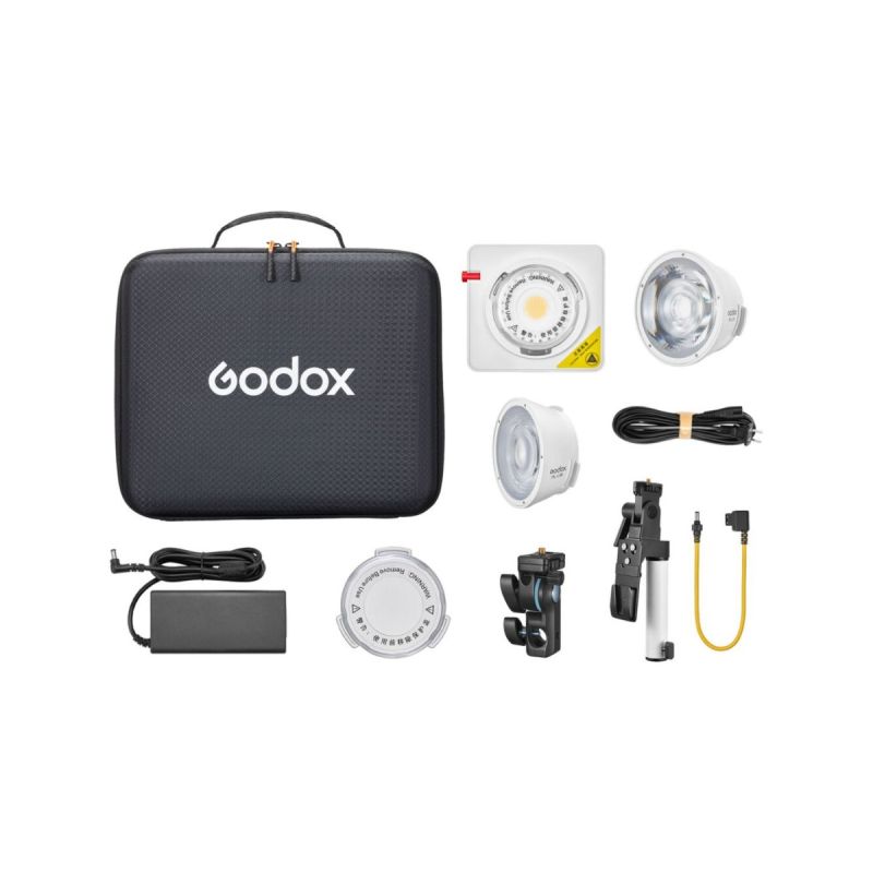Godox ML100Bi Bi-Color Portable LED Light – Kit 2