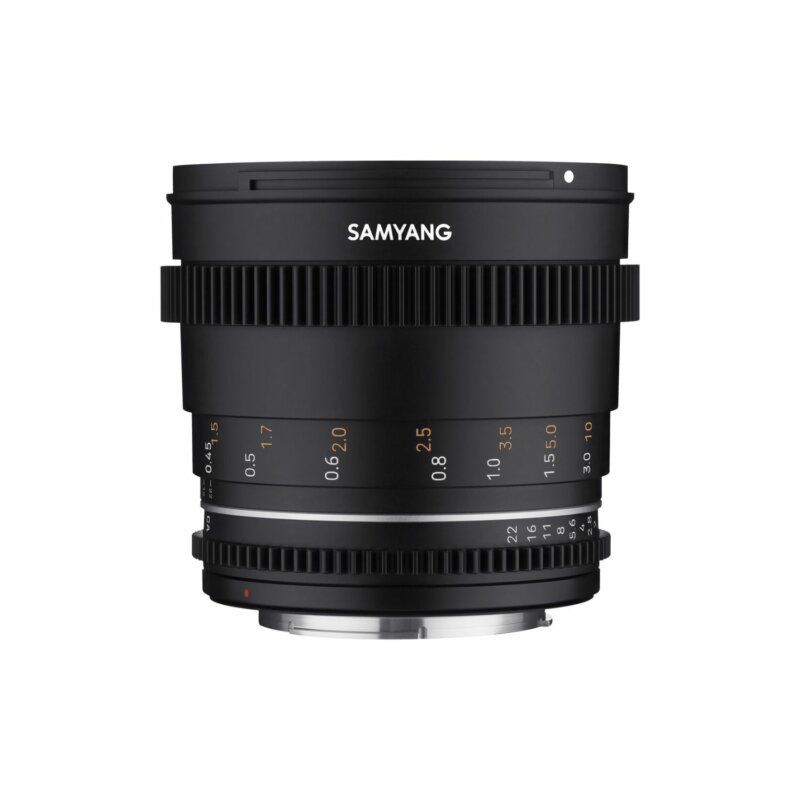 Samyang MF 50mm T1.5 VDSLR MK2 Lens